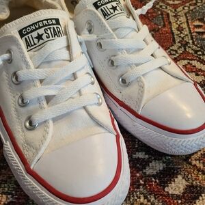 Converse All Star, Size 7.5, White